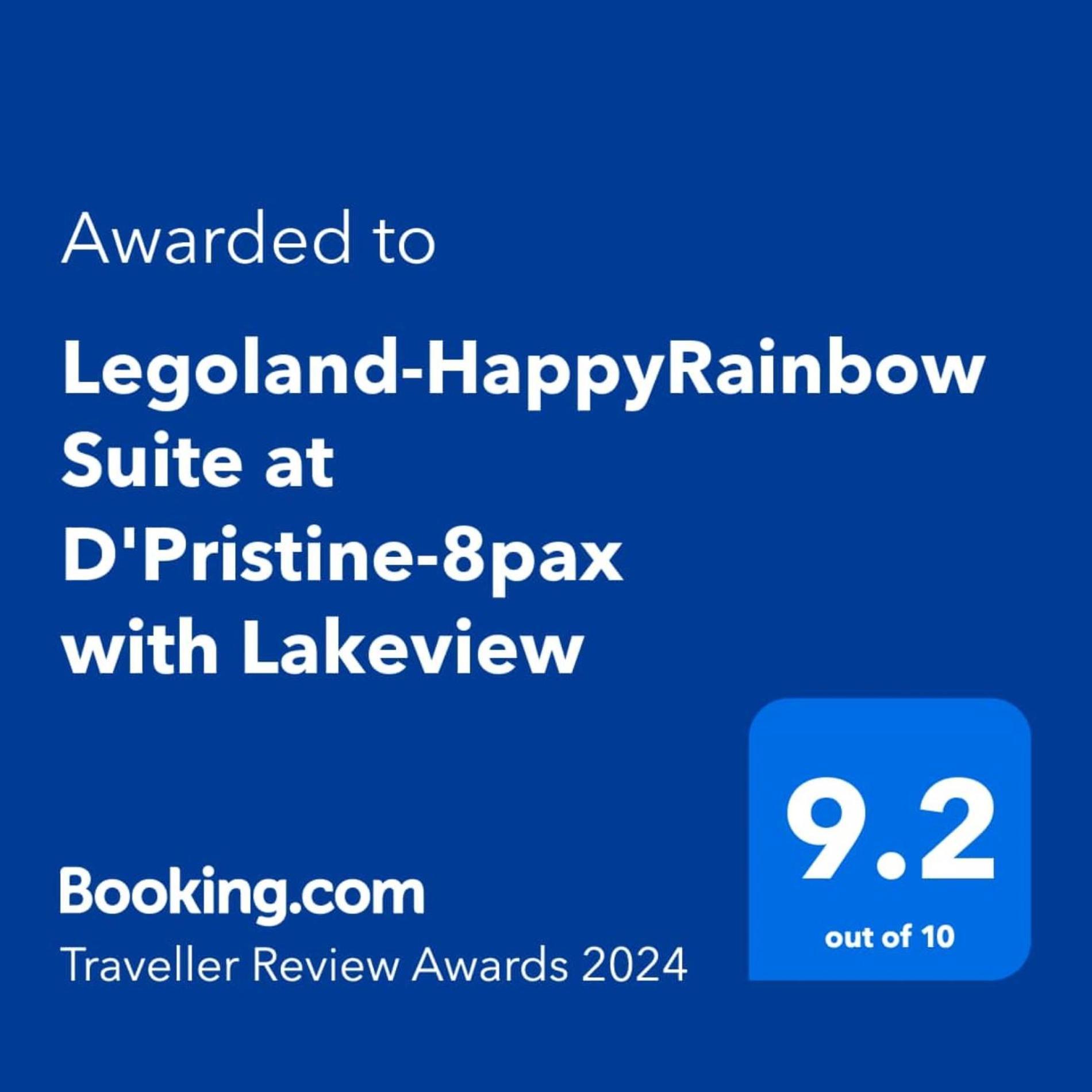 Legoland-happyrainbow At D'pristine-8pax With Lakeview * Nusajaya (Iskandar Puteri)